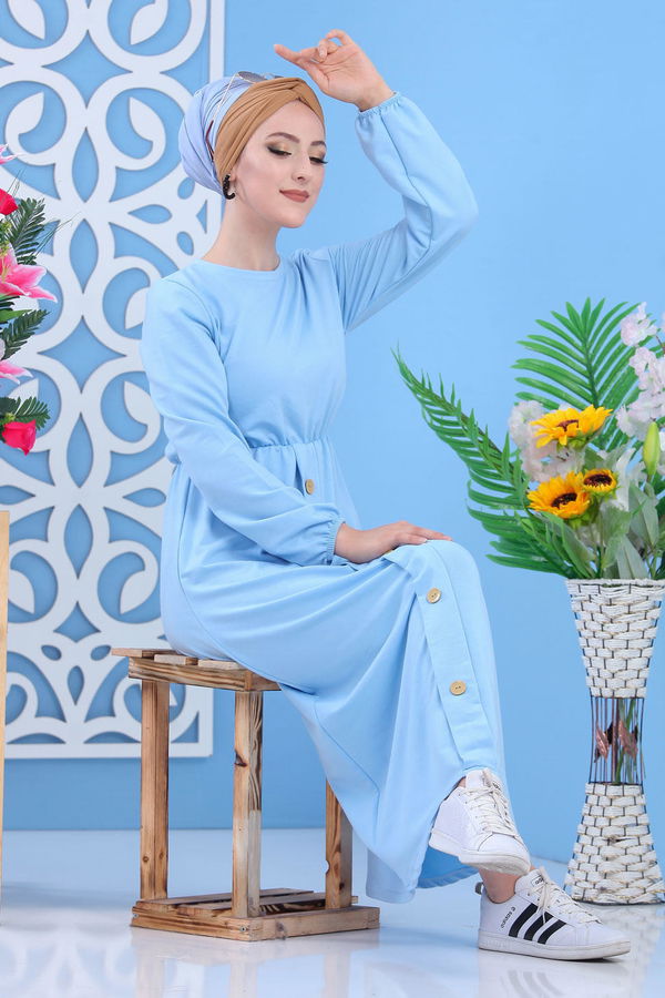 Elbise Mavi - 03 5138 Mavi - 5138 MAVİ