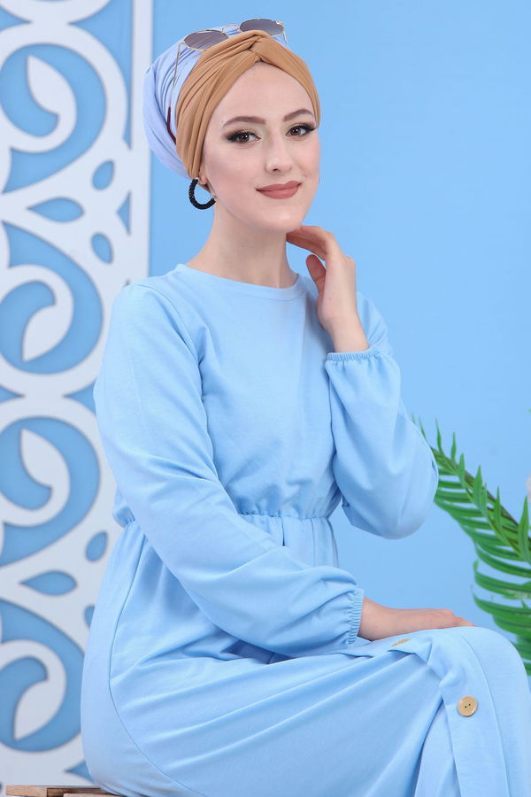 Elbise Mavi - 03 5138 Mavi - 5138 MAVİ