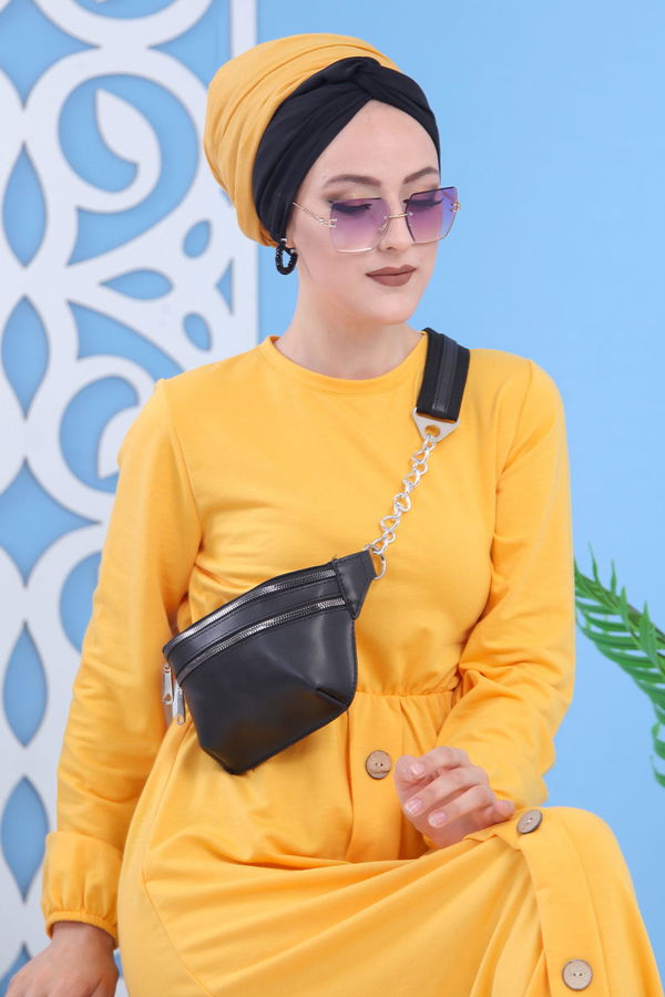 Elbise Hardal - 03 5138 Sarı - 5138 Sarı