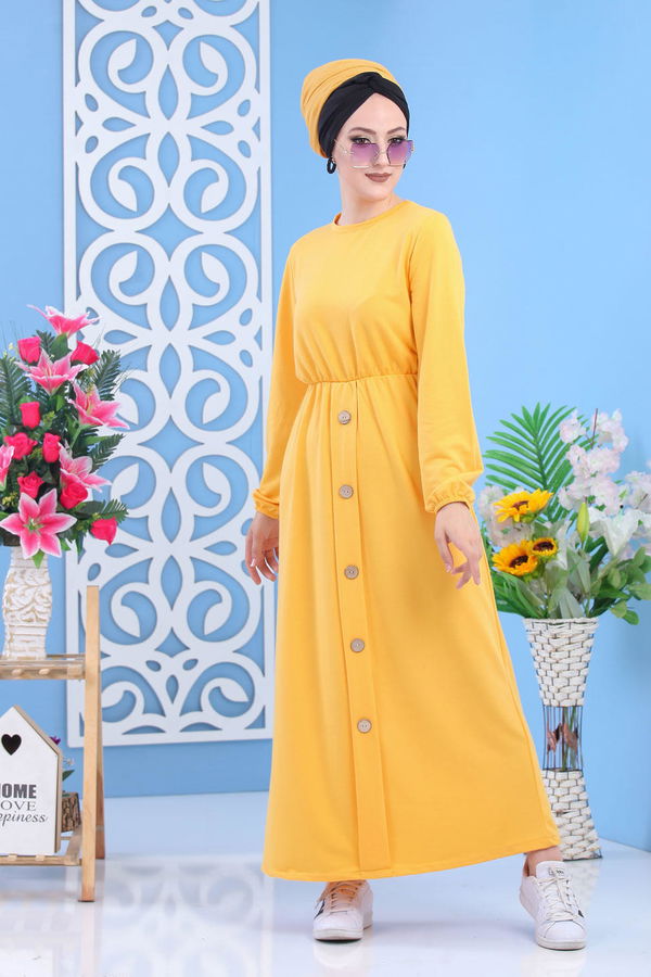 Elbise Hardal - 03 5138 Sarı - 5138 Sarı