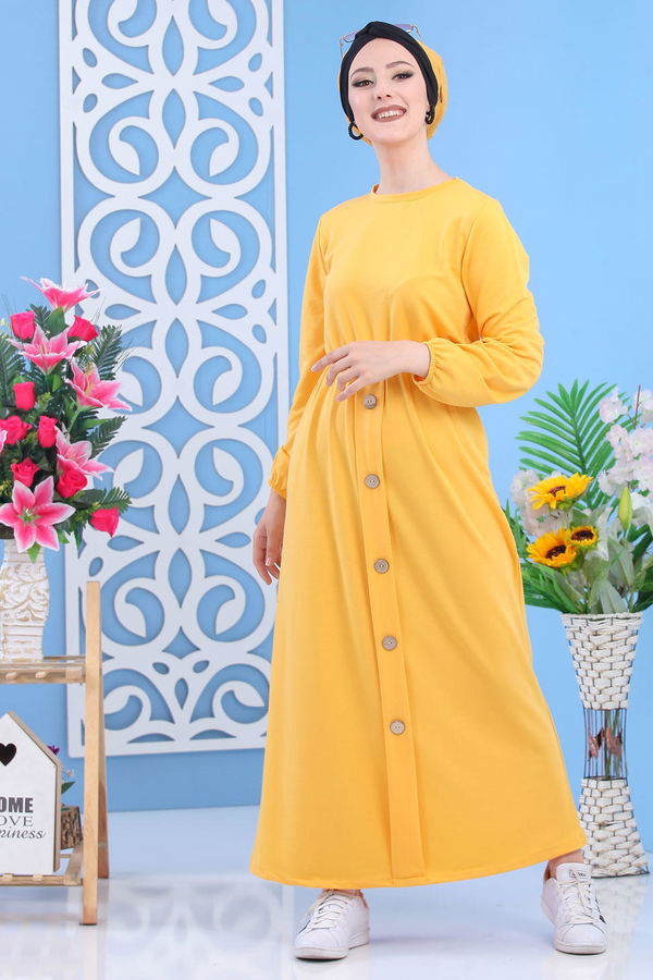 Elbise Hardal - 03 5138 Sarı - 5138 Sarı