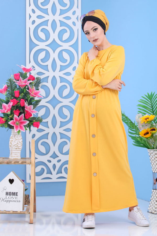 Elbise Hardal - 03 5138 Sarı - 5138 Sarı