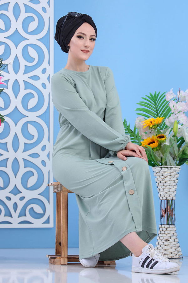 Elbise Mint - 03 5138 Yeşil - 5138