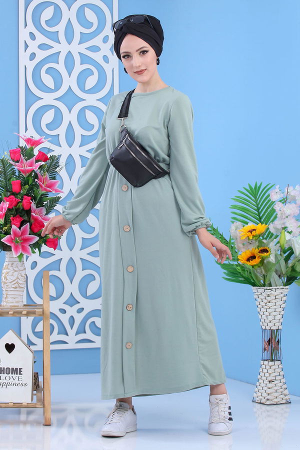 Elbise Mint - 03 5138 Yeşil - 5138
