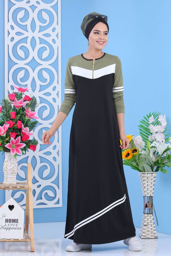 Elbise Siyah Siyah - 5122