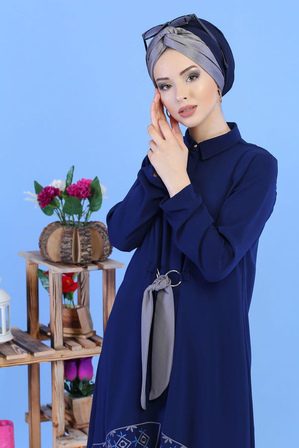 Tunik Pantolon Laci Gri - 02 1164 Gri - 1164 GRİ