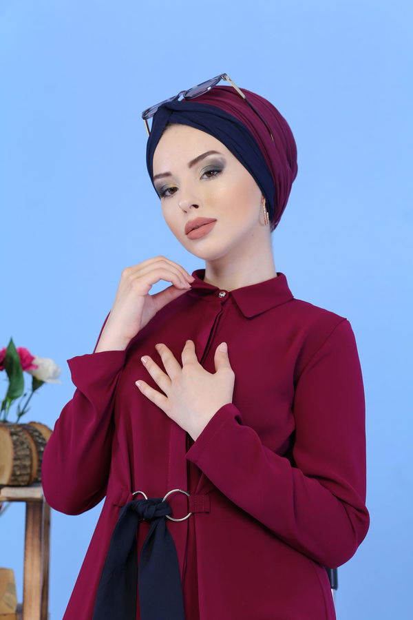 Tunik Pantolon Bordo Laci - 02 1164 Bordo - 1164