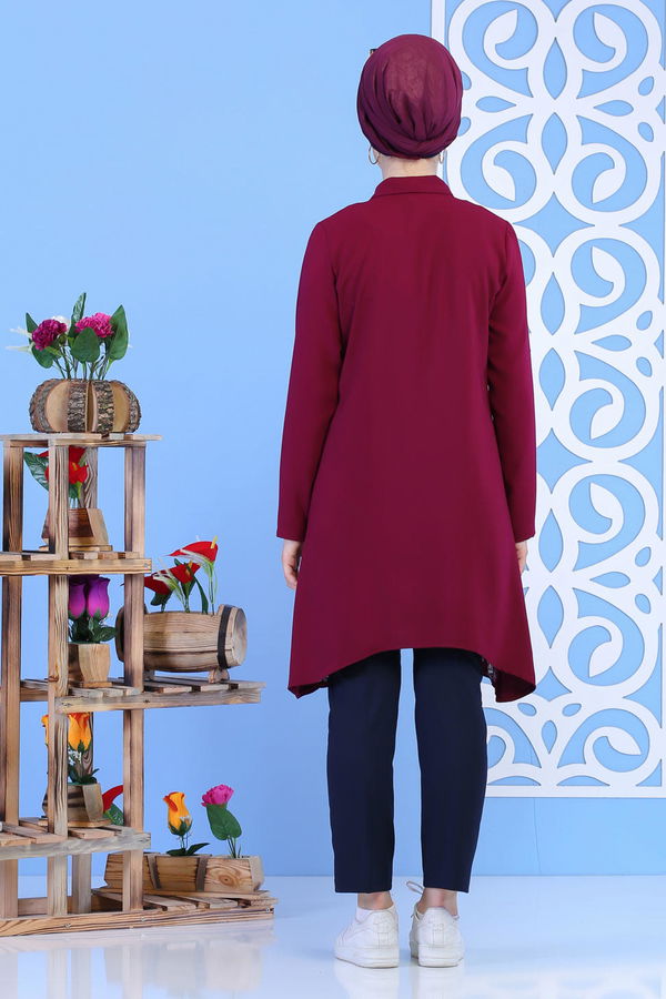 Tunik Pantolon Bordo Laci - 02 1164 Bordo - 1164