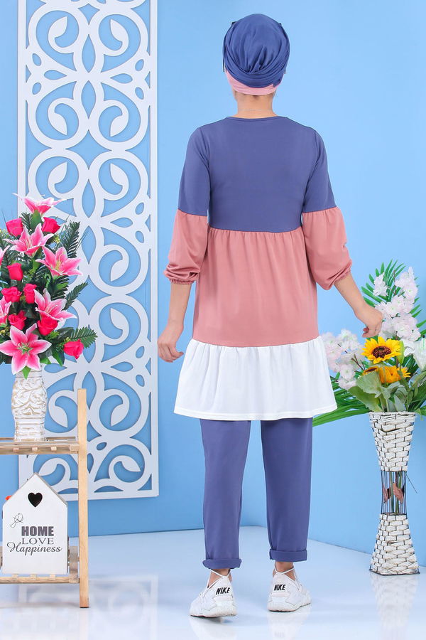 Tunik Pantolon - Mavi G.kurusu 02 7245 Mavi - 7245