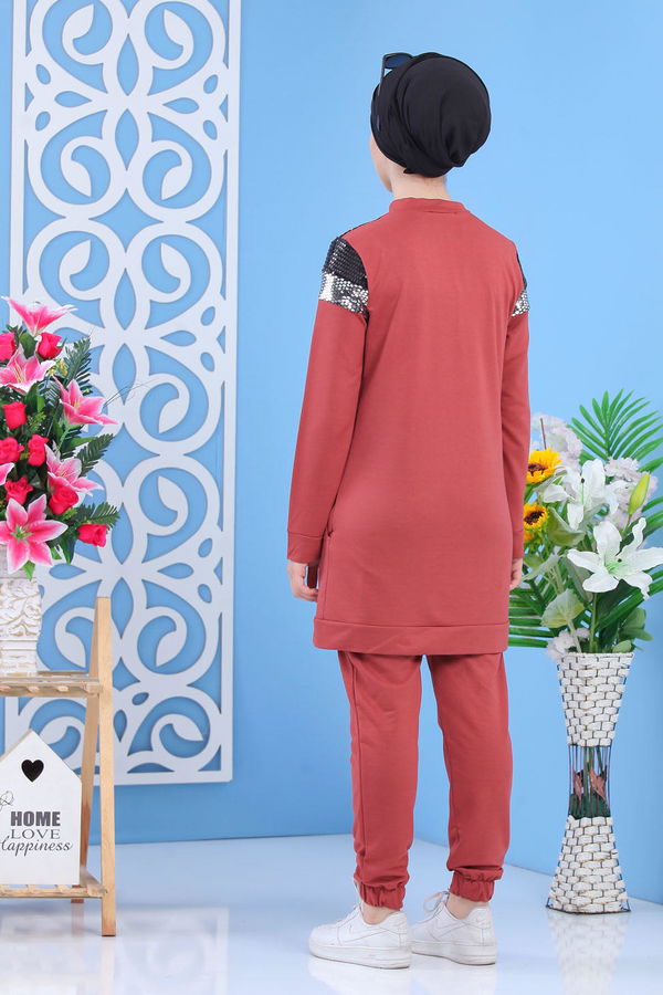Tunik Pantolon - Gülkurusu 02 7354 Pembe - 7354
