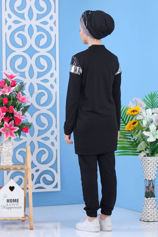 Tunik Pantolon - Siyah 02 7354 Siyah - 7354 SİYAH