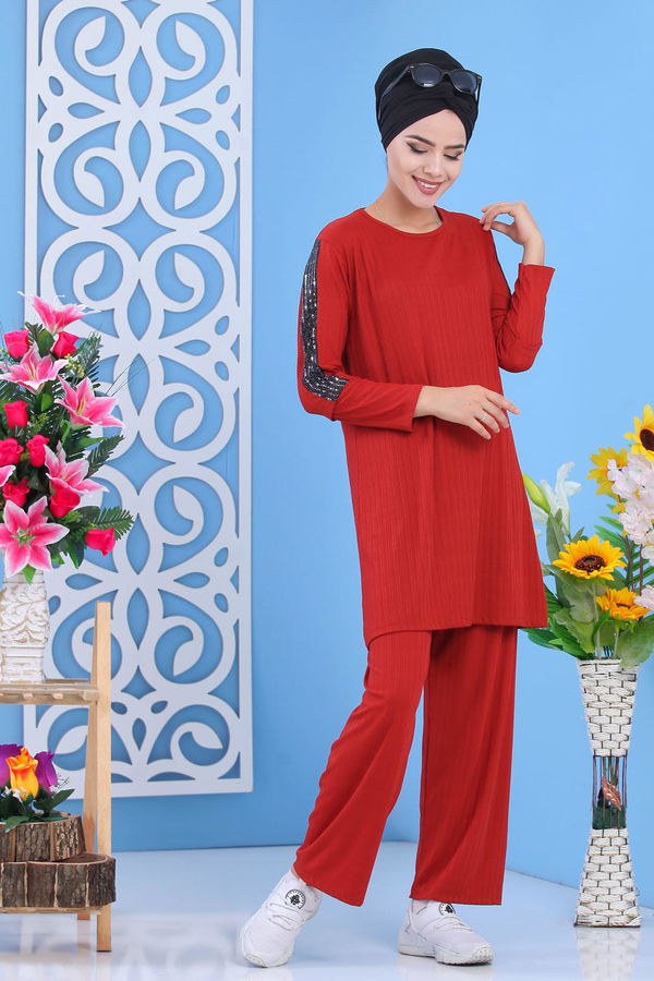 Tunik Pantolon Kiremit - 02 7372 Kiremit - 7372