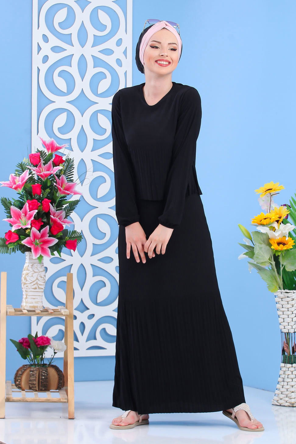 Elbise Siyah - 02 7400 Siyah - 7400