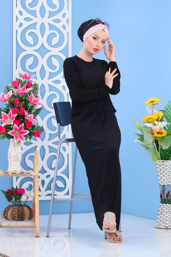 Elbise Siyah - 02 7400 Siyah - 7400