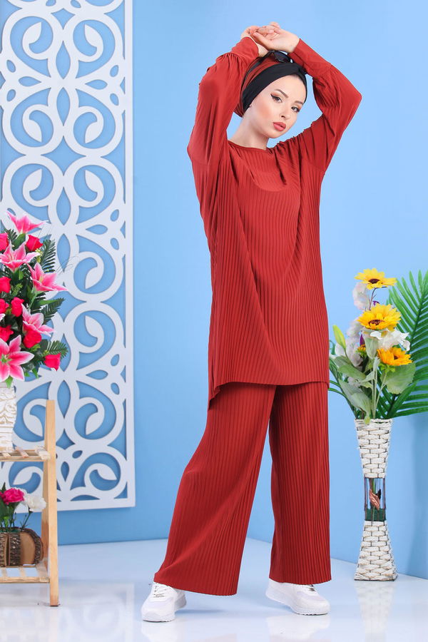 Tunik Pantolon Kiremit - 02 7404 Kiremit - 7404