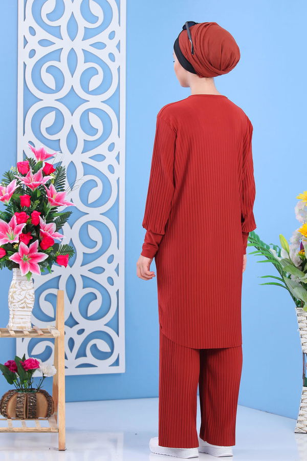 Tunik Pantolon Kiremit - 02 7404 Kiremit - 7404