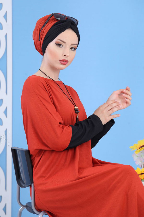 Tunik Pantolon Kiremit - 02 7406 Kiremit - 7406