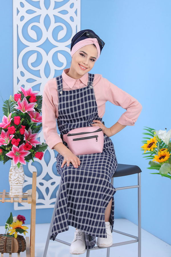 Salopet Canta Laci Pudra 02 7484 Pembe - 7484