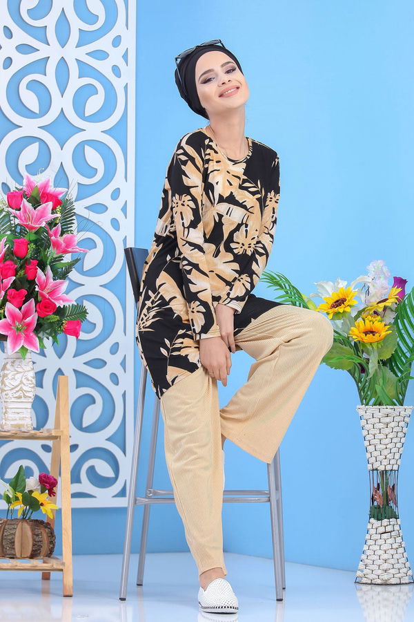 Tunik Pantolon Siyah  Siyah - 5153 SİYAH