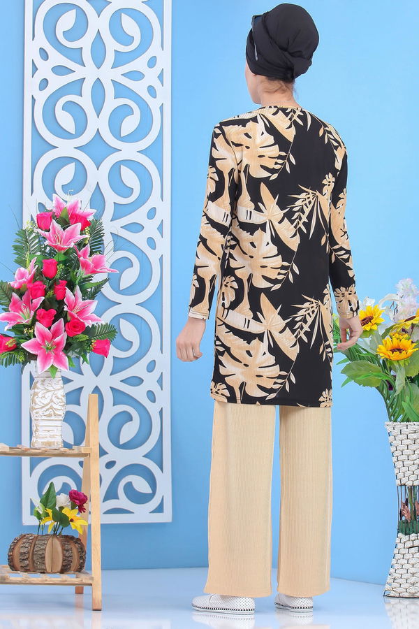 Tunik Pantolon Siyah  Siyah - 5153 SİYAH