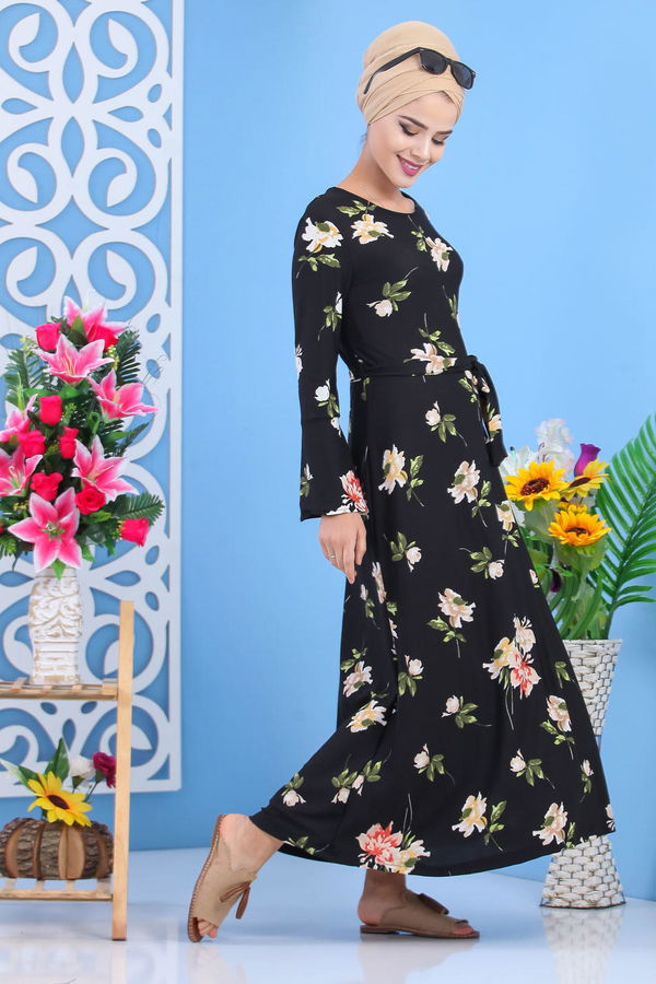 Elbise Siyah Haki - 02 7544 Siyah - 7544 SİYAH