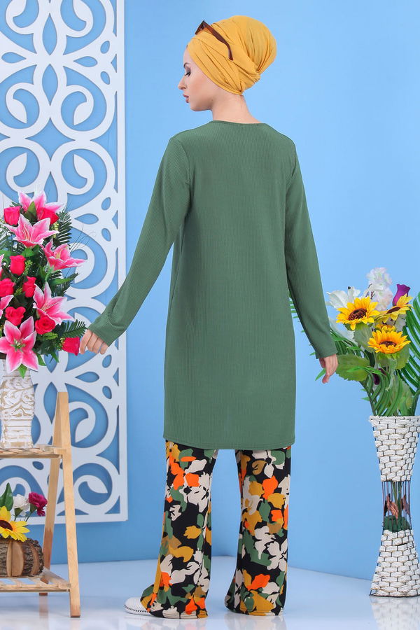 Tunik Pantolon Haki Haki - 7557 HAKİ