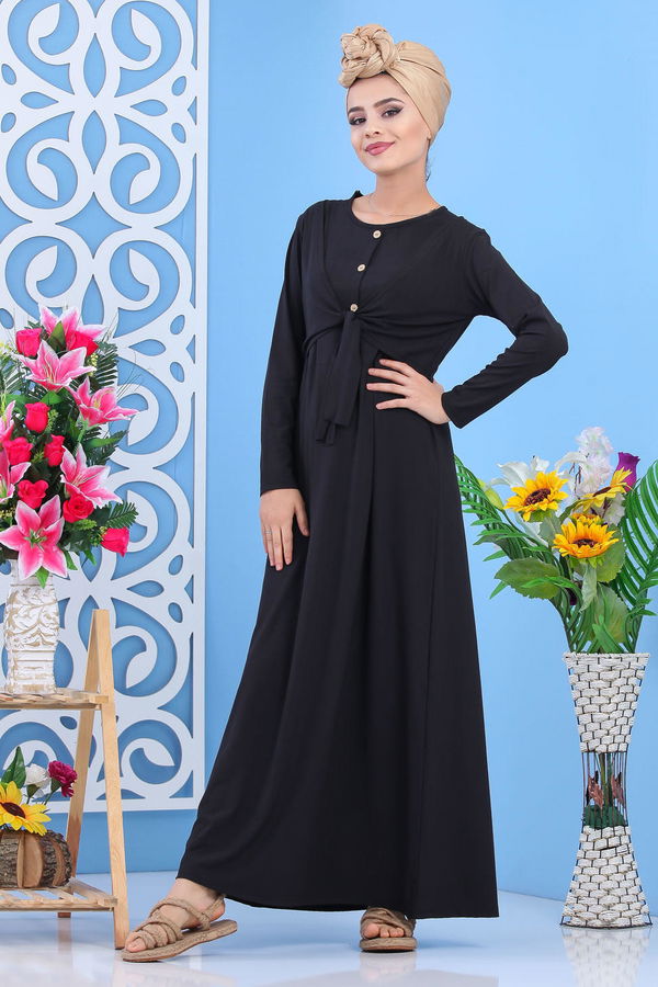 Elbise Siyah  Siyah - 7564 SİYAH