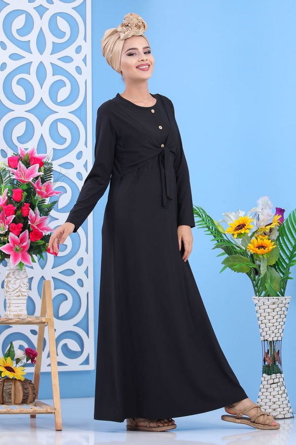 Elbise Siyah  Siyah - 7564 SİYAH