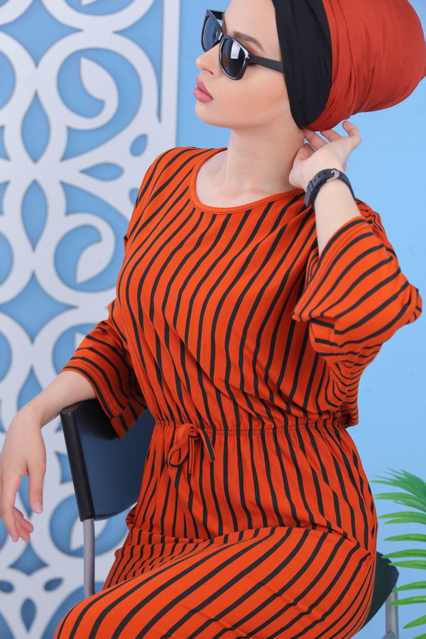 Elbise Haki Kiremit - 5149
