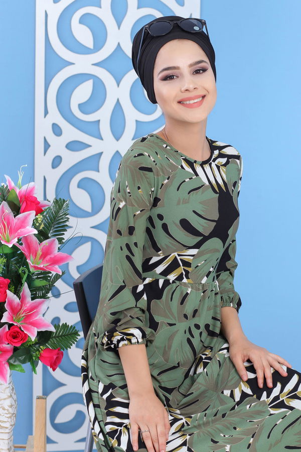 Elbise Haki  Haki - 7584 HAKİ