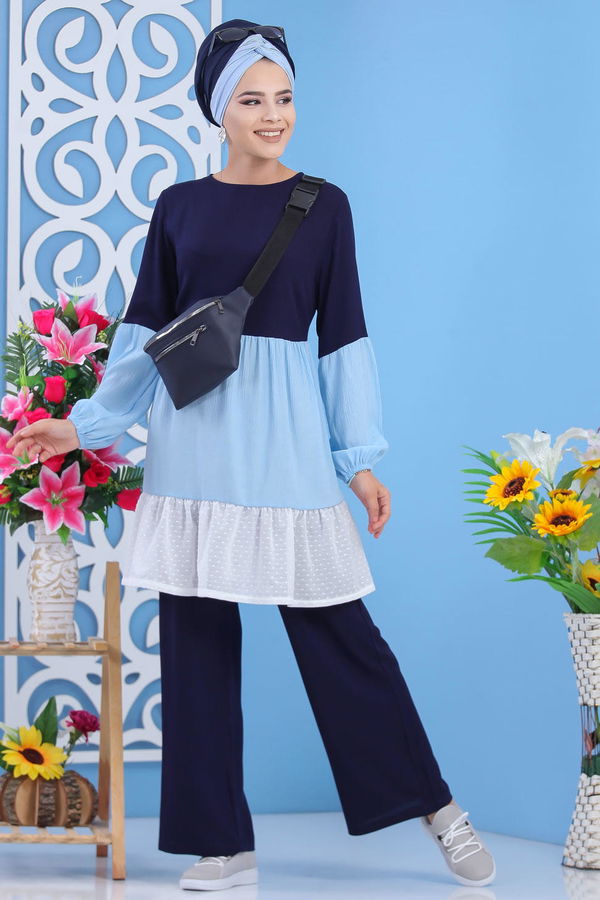 Tunik Pantolon Lacivert - 02 7594 Lacivert - 7594 LACİVERT