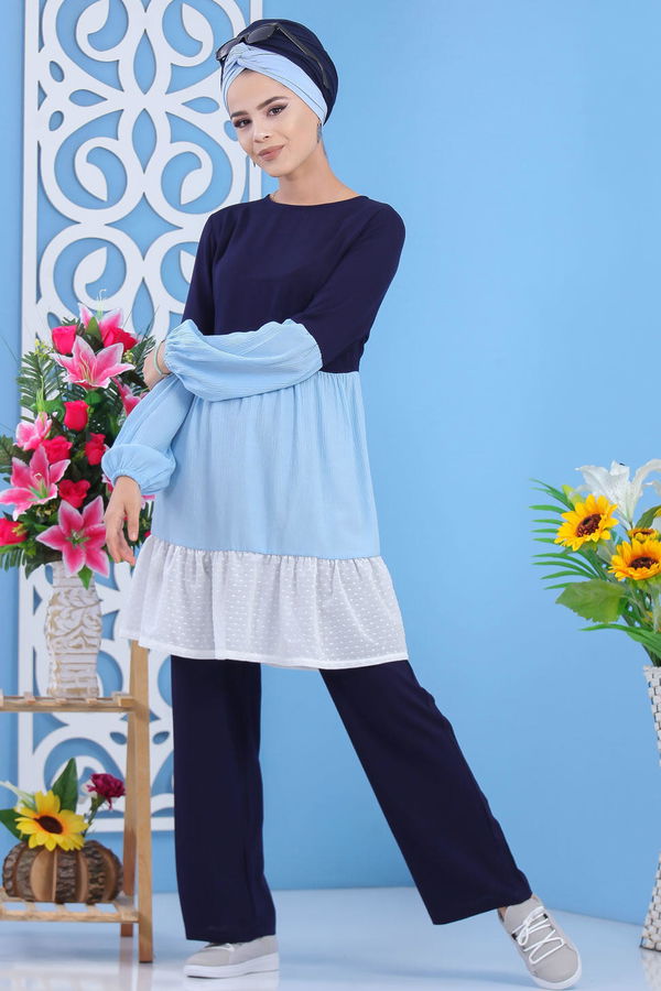 Tunik Pantolon Lacivert - 02 7594 Lacivert - 7594 LACİVERT