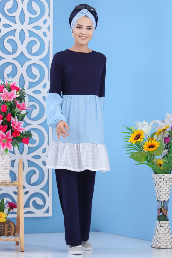 Tunik Pantolon Lacivert - 02 7594 Lacivert - 7594 LACİVERT