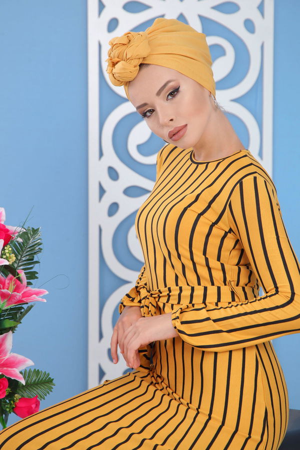 Elbise Haki Sarı - 5156 Sarı