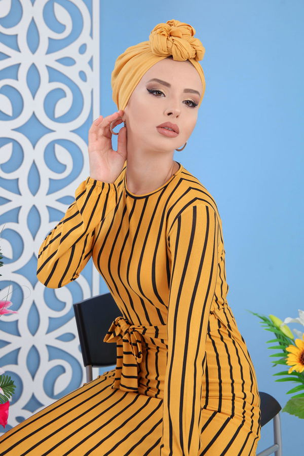Elbise Haki Sarı - 5156 Sarı