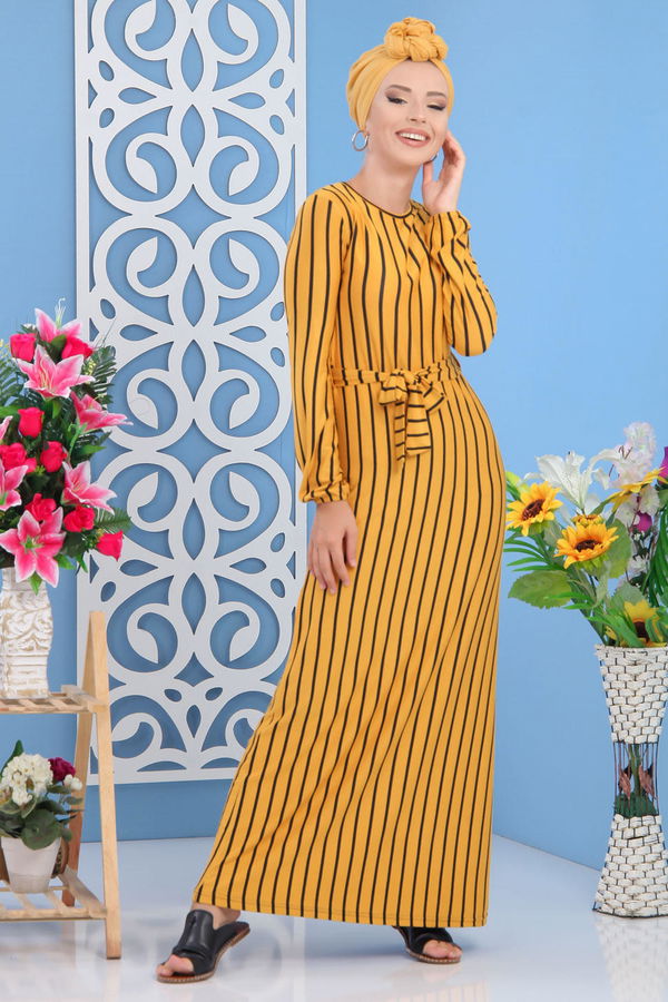 Elbise Haki Sarı - 5156 Sarı