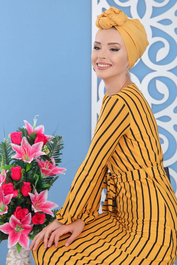 Elbise Haki Sarı - 5156 Sarı