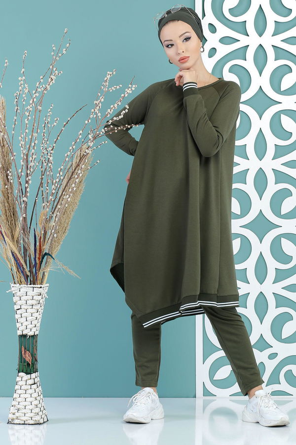 Tunik Pantolon Haki - 02 7663 Haki - 7663 HAKİ