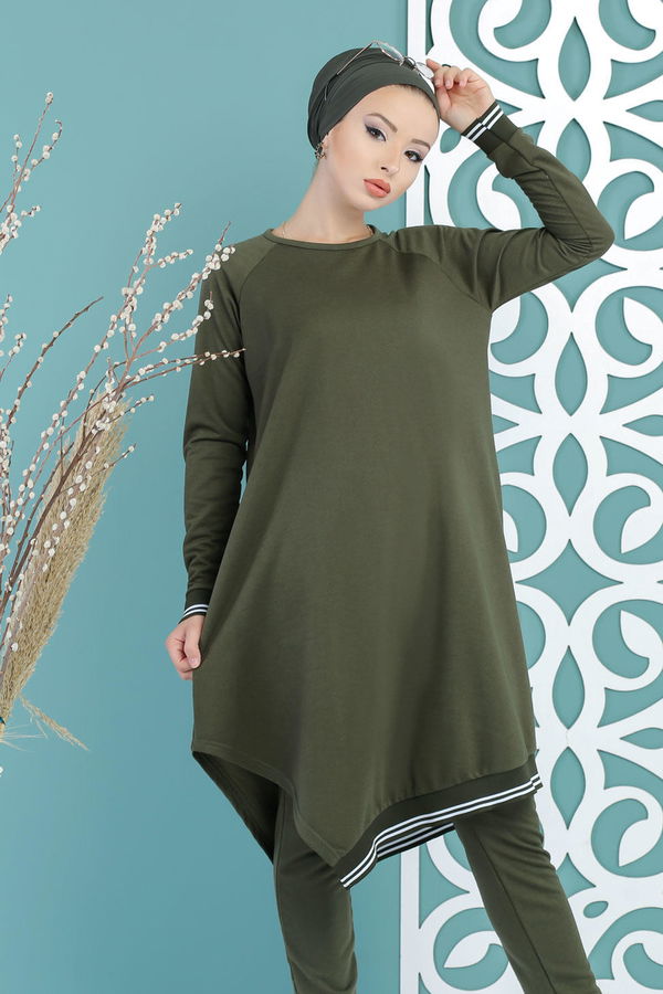 Tunik Pantolon Haki - 02 7663 Haki - 7663 HAKİ
