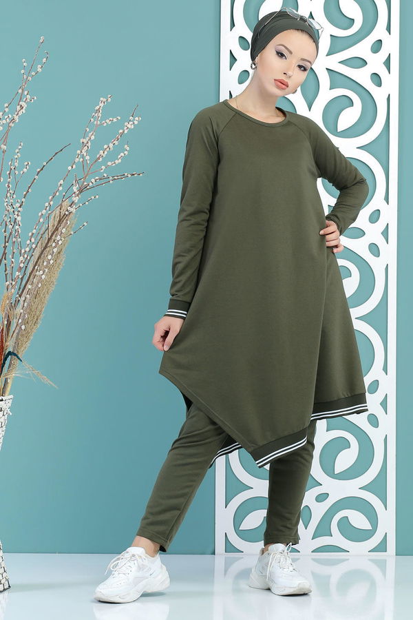 Tunik Pantolon Haki - 02 7663 Haki - 7663 HAKİ