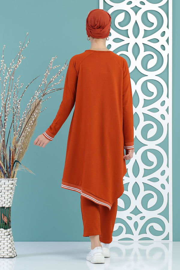 Tunik Pantolon Kiremit - 02 7663 Kiremit - 7663 KİREMİT