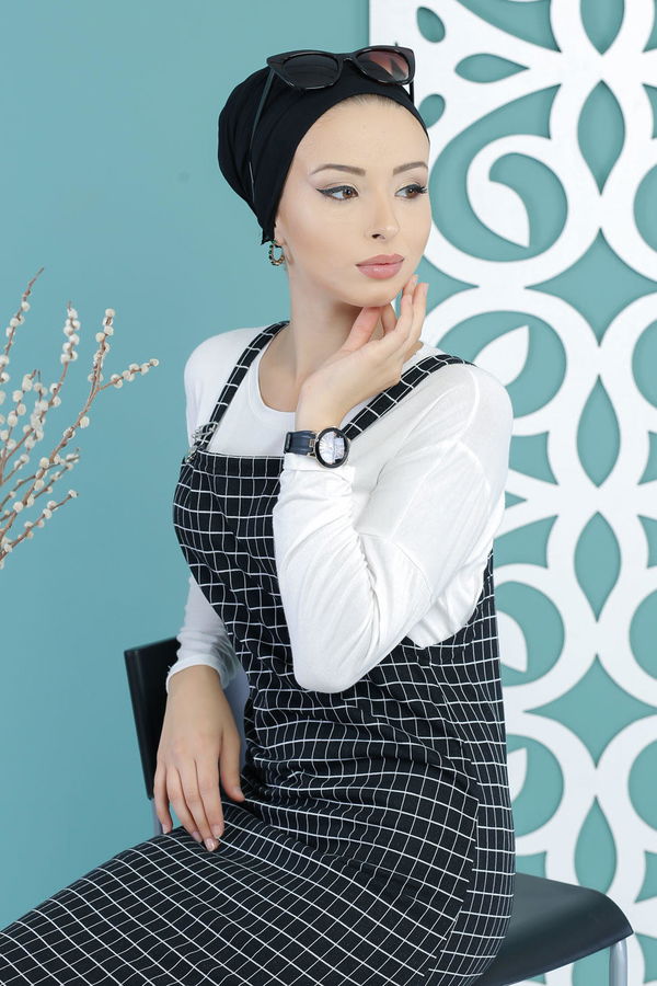 Kareli Salopet Siyah - 02 7668 Siyah - 7668