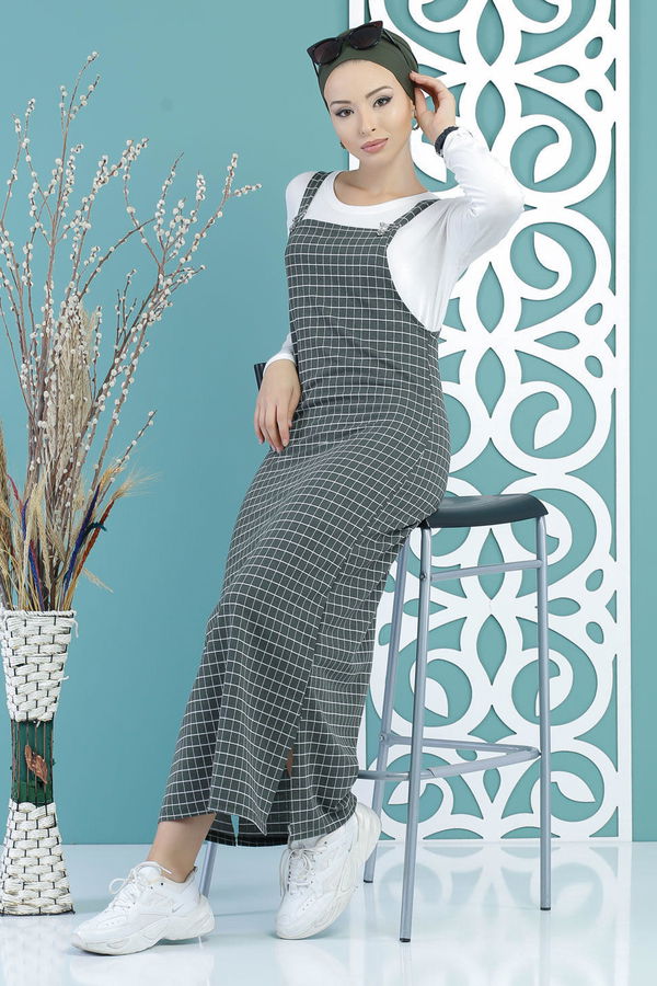Kareli Salopet Haki - 02 7668 Haki - 7668 HAKİ