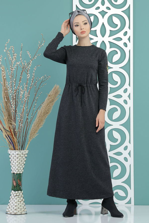 Elbise Siyah  Siyah - 5158 SİYAH