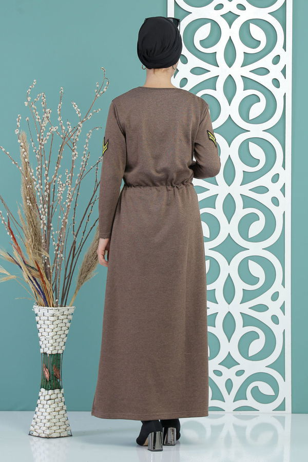 Elbise Siyah  Vizon - 5158 VİZON