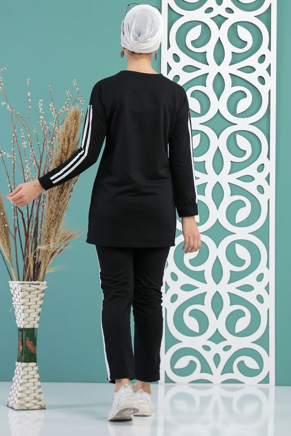 Tunik Pantolon  Siyah - 7734