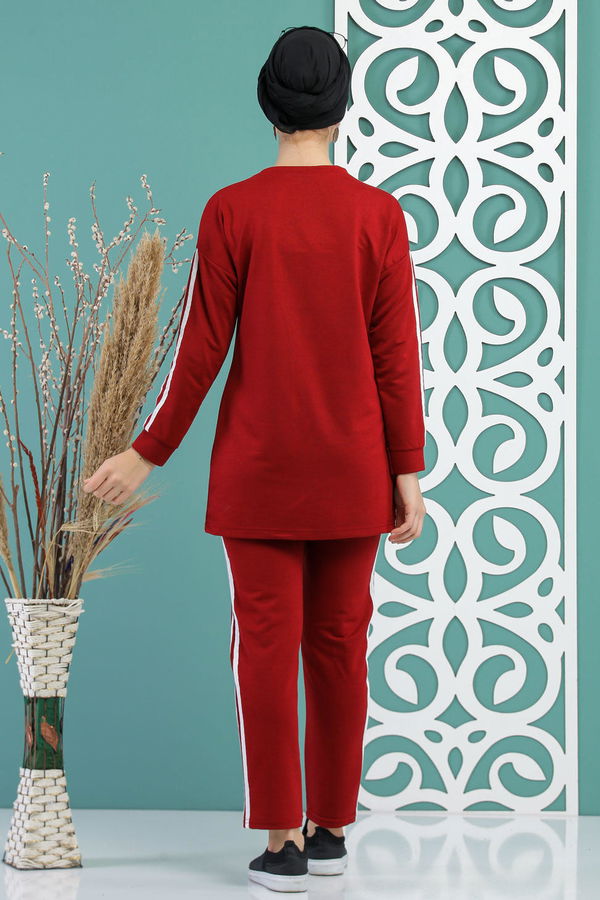 Tunik Pantolon  Bordo - 7734 BORDO