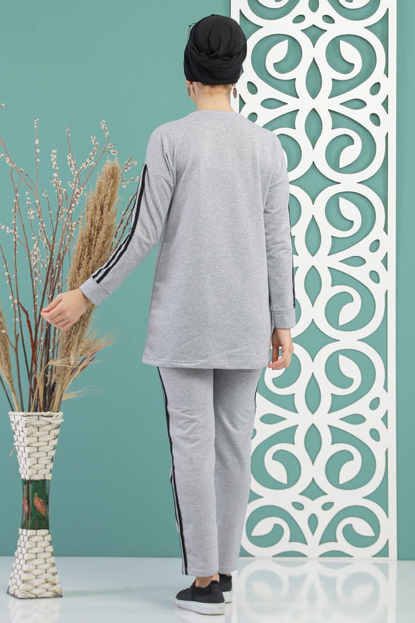 Tunik Pantolon  Gri - 7734 GRİ