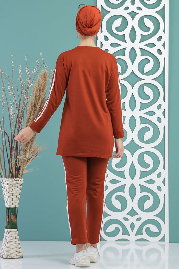 Tunik Pantolon  Kiremit - 7734