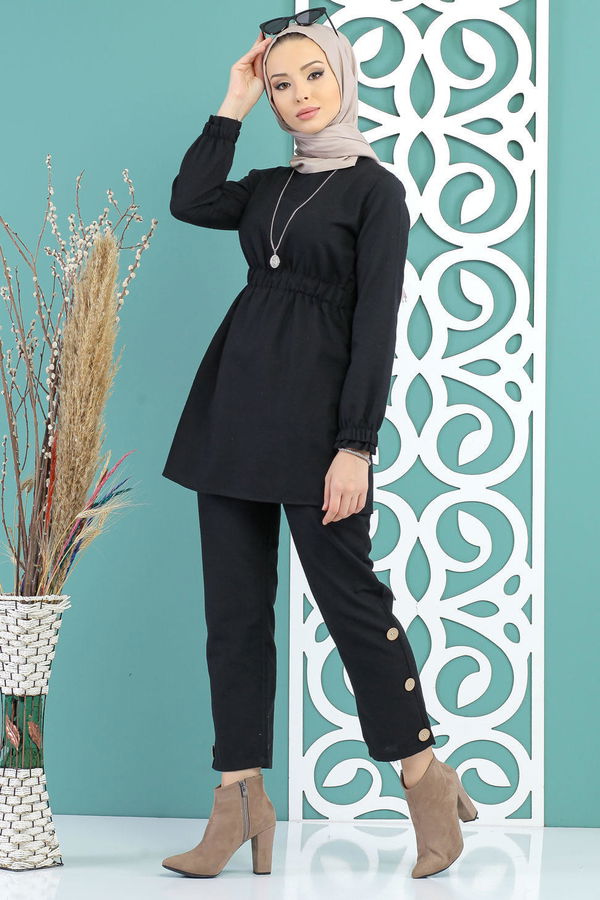 Tunik Pantolon Siyah - 02 7733 Siyah - 7733 SİYAH